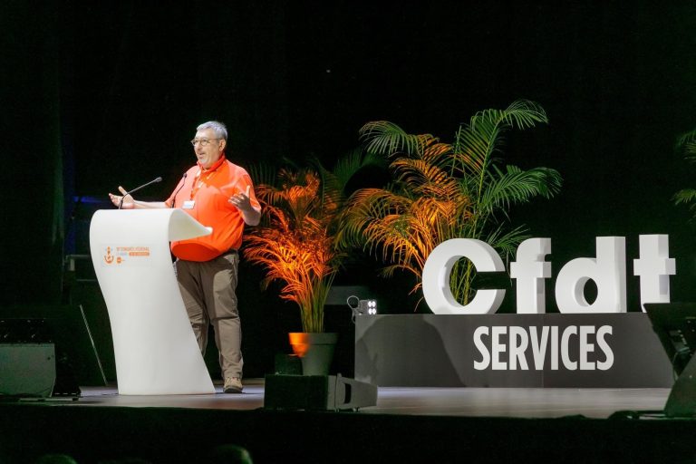 L&rsquo;intervention au congrès des Services